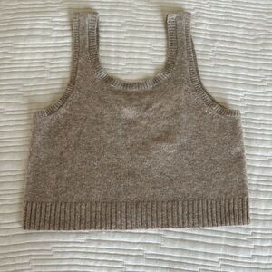 Natural Life Tan Sweater Tank